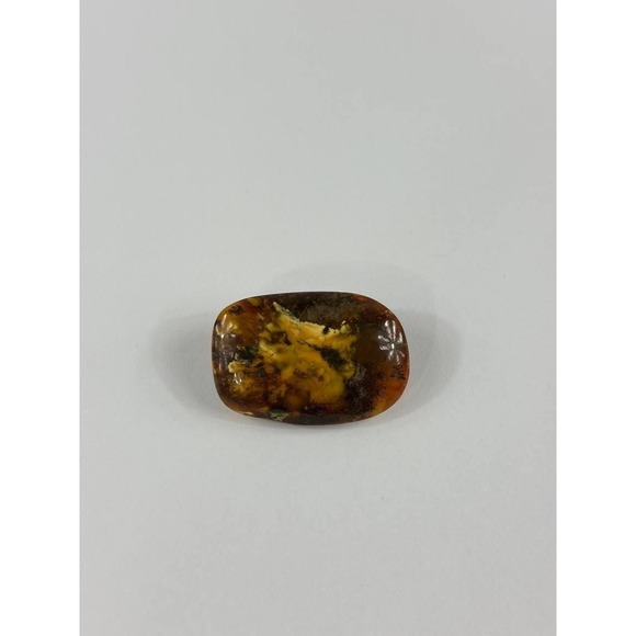 Jewelry - Vintage Natural Amber Statement Brooch Pin Warm Honey Brown 12g